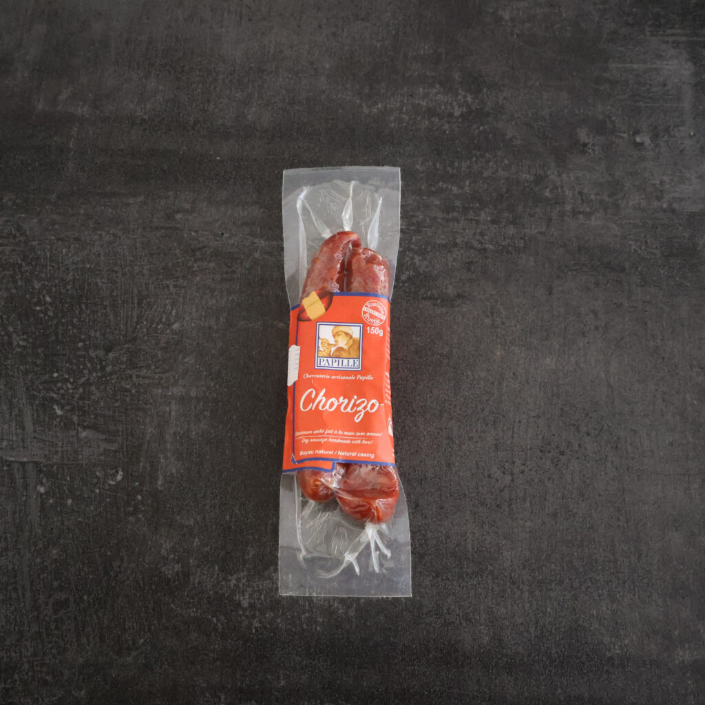 Saucisson Rustique Chorizo Papille La Ferme Black River Game Farm