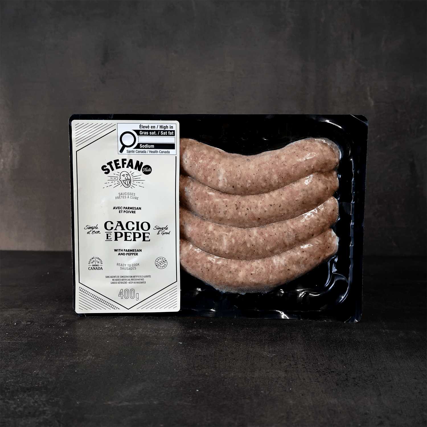 Cacio e Pepe Sausages - Stefano