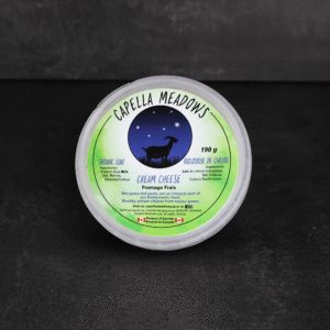 Chevre Cream Cheese Organic - Capella Meadows