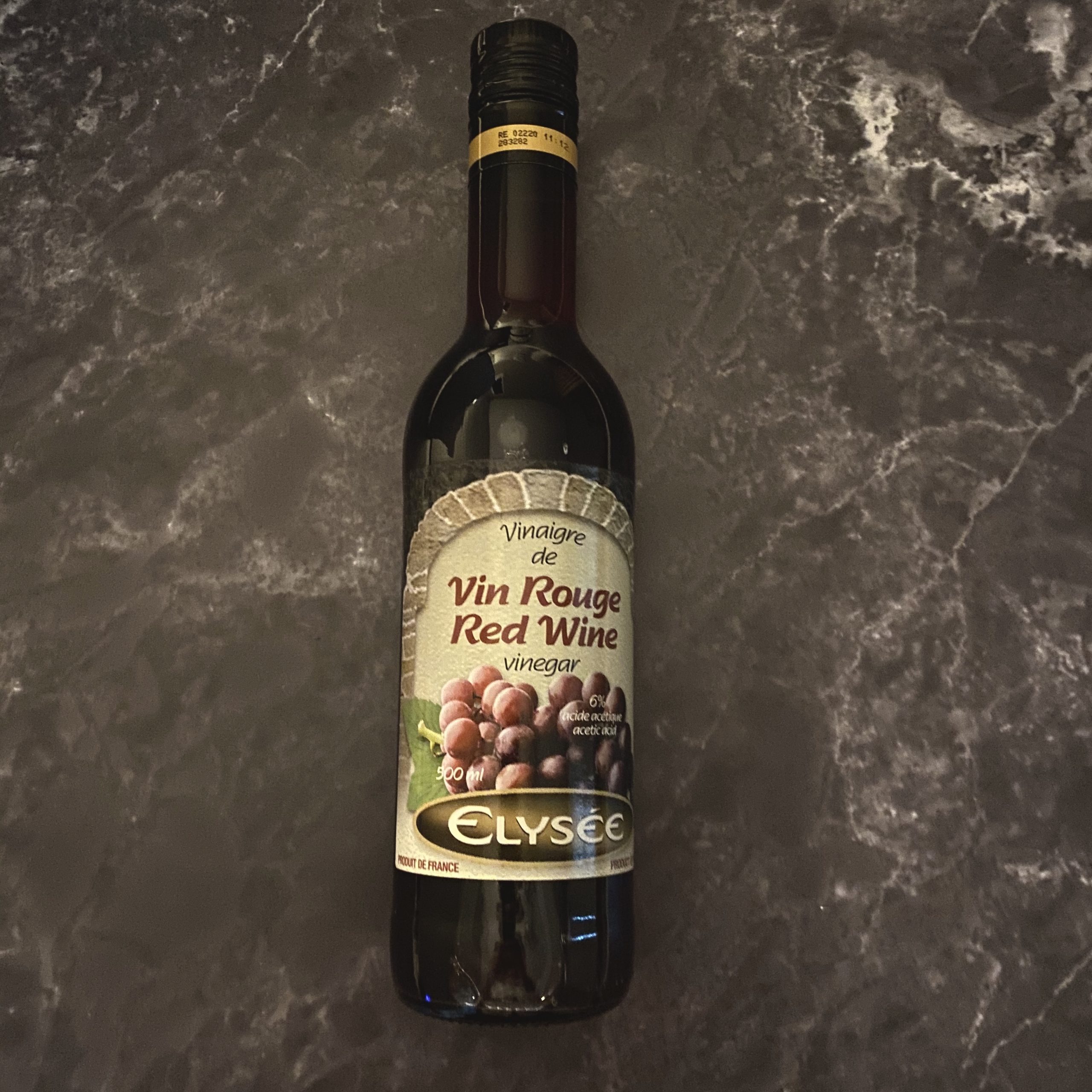 Red Wine Vinegar Elysee La Ferme Black River Game Farm