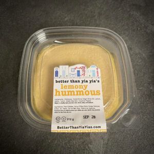 Better Than Yia Yia's - Lemony Hummous