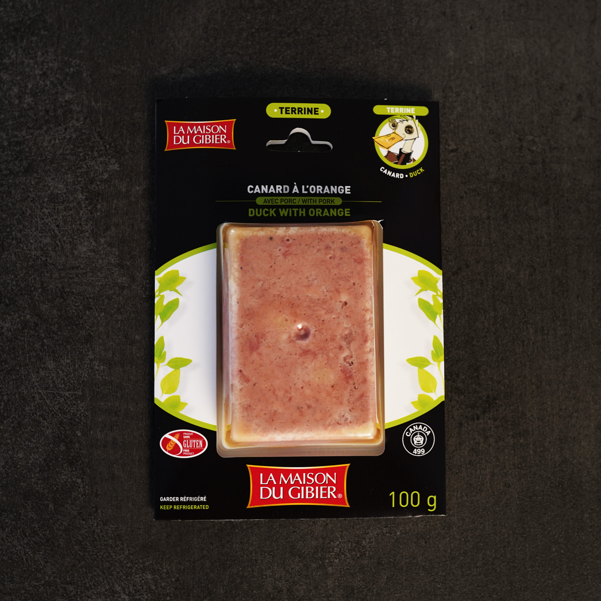 Duck & Orange Terrine - La Ferme Black River Game Farm