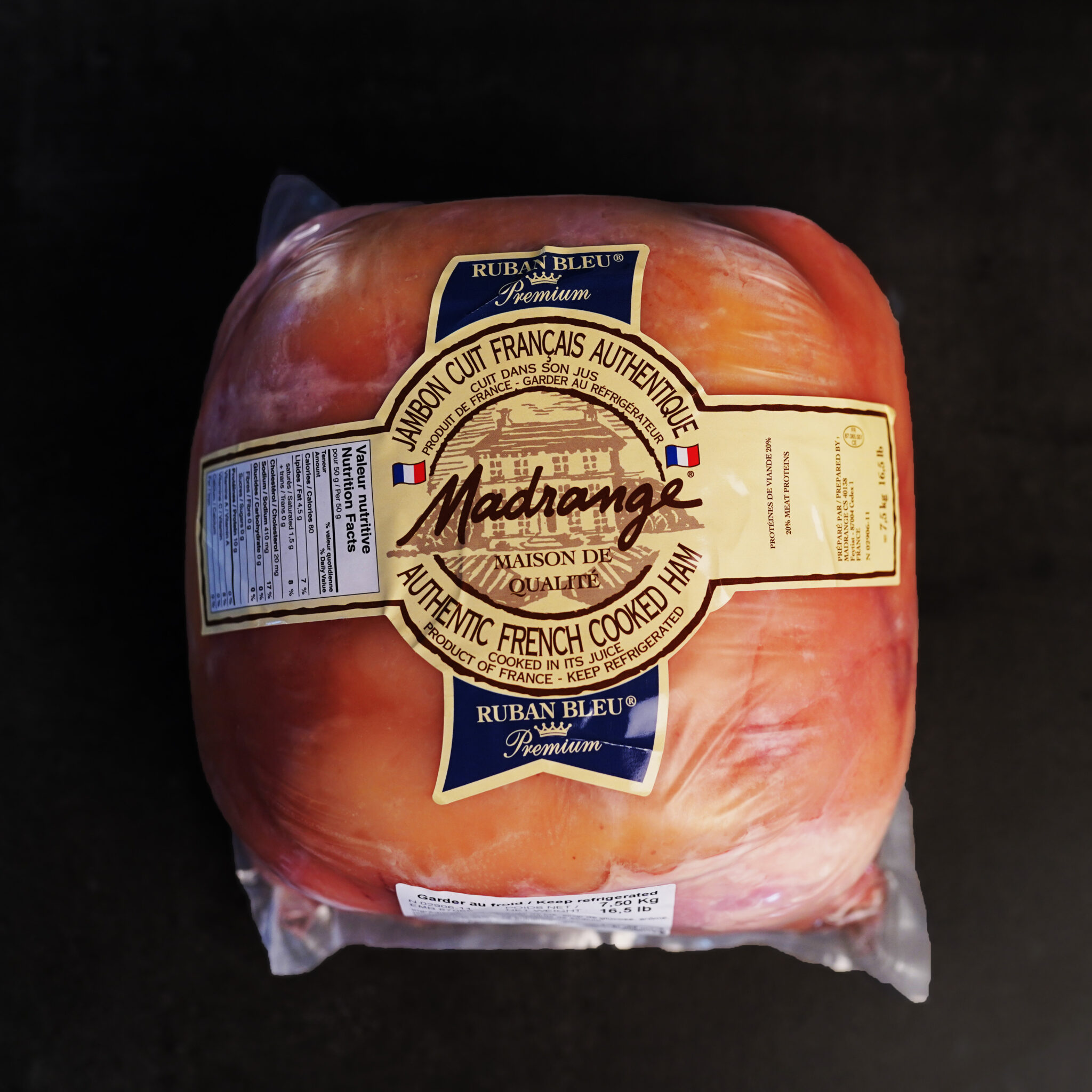 Madrange Ham French La Ferme Black River Game Farm