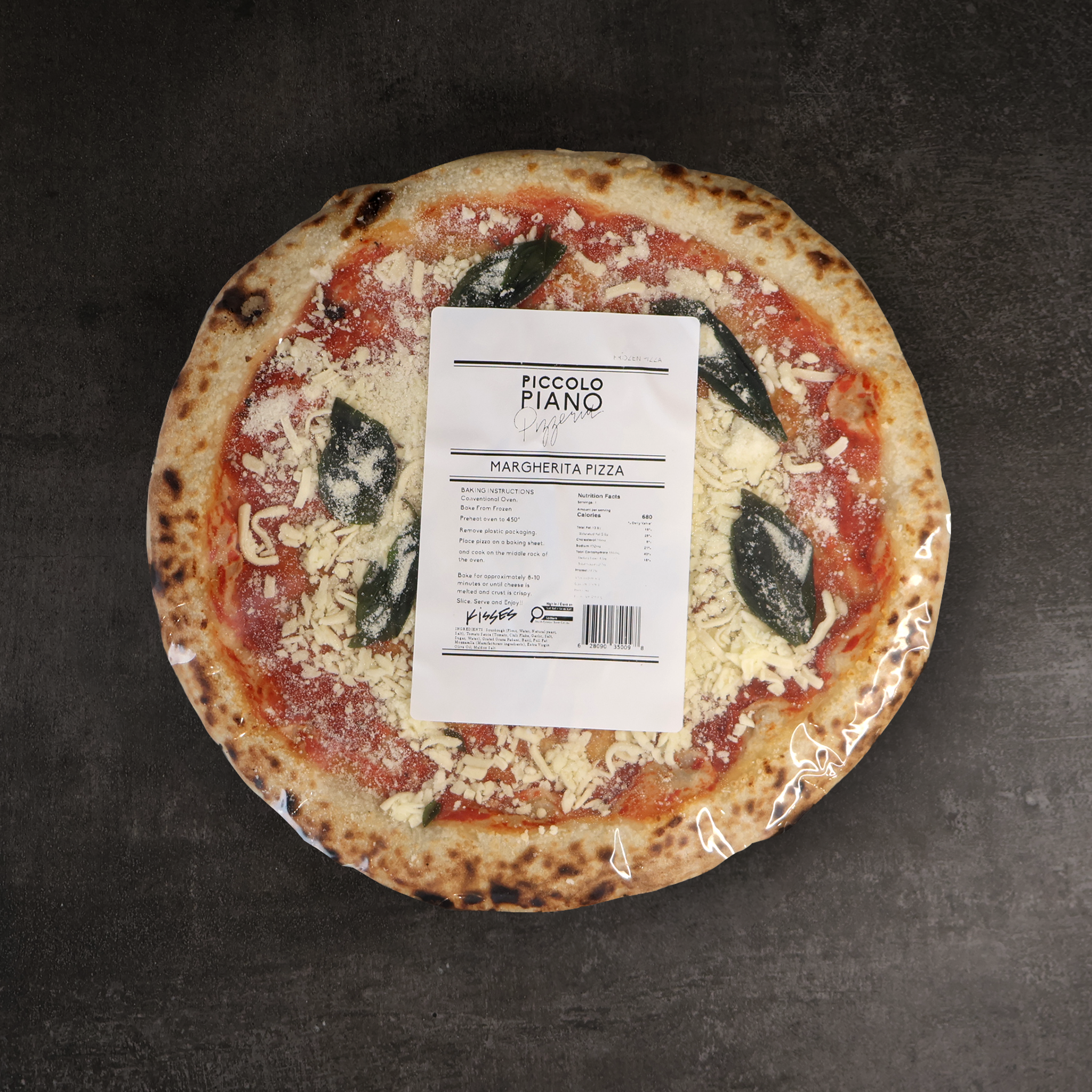 Pizza Margherita - Piccolo Piano