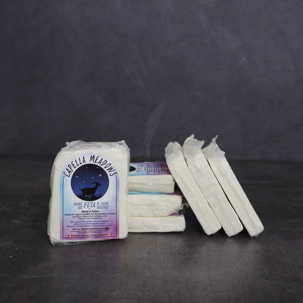 Organic Goat Feta - Capella Meadows - La Ferme Black River Game Farm